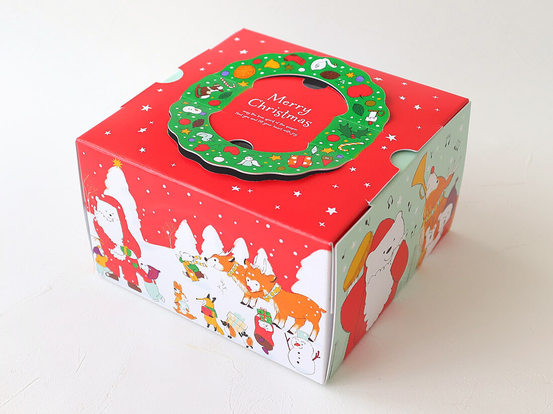 Cottaオリジナル クリスマスデコ箱 メレンゲドール お菓子 パン材料 ラッピングの通販 Cotta コッタ