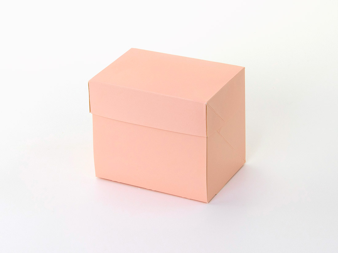 パッケージ中澤 ケーキ箱CP 105 ピンク 3×4