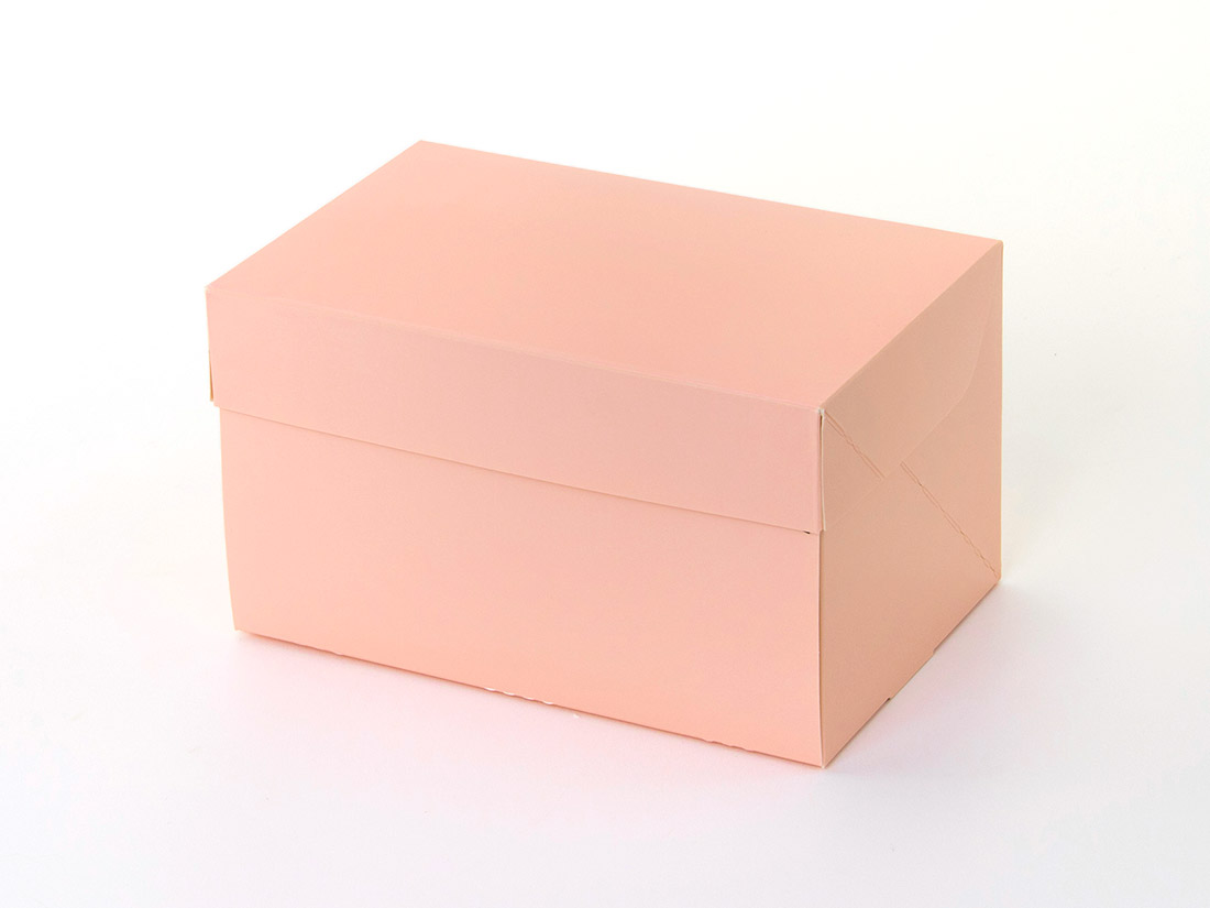 パッケージ中澤 ケーキ箱CP 105 ピンク 4×6