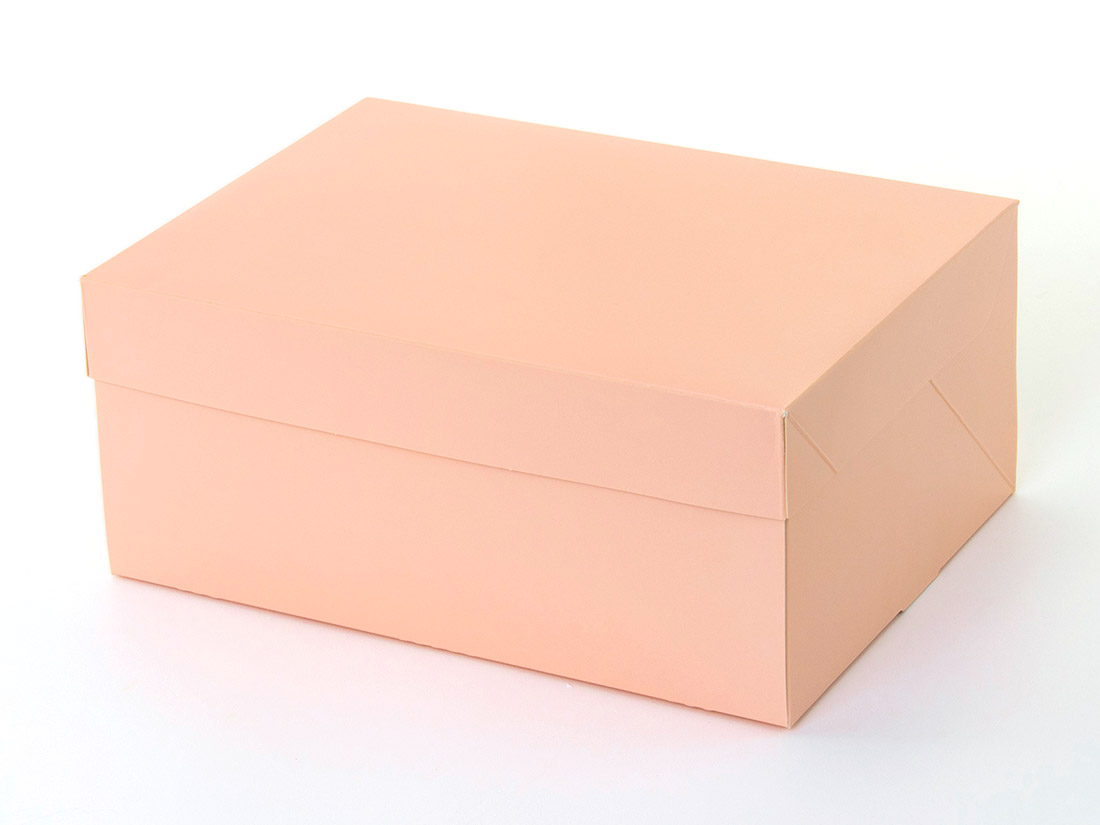 パッケージ中澤 ケーキ箱CP 105 ピンク 6×8