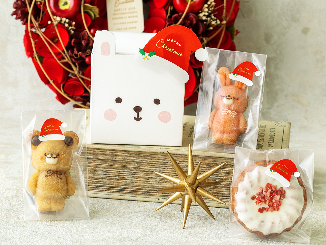 cotta クリスマスシール サンタの帽子 mini(10片)