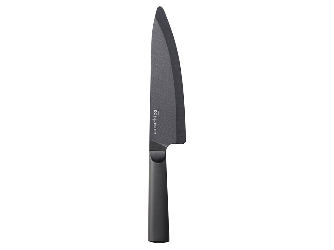 cocochical セラミックナイフ 牛刀18cm 黒