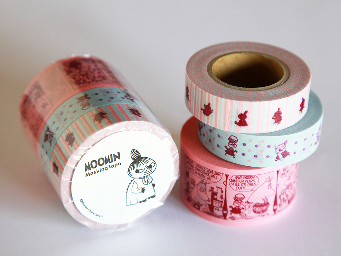 ムーミンマスキングテープセット リトルミイ (3個セット) | マスキングテープ・レーステープ |  お菓子・パン材料・ラッピングの通販【cotta＊コッタ】
