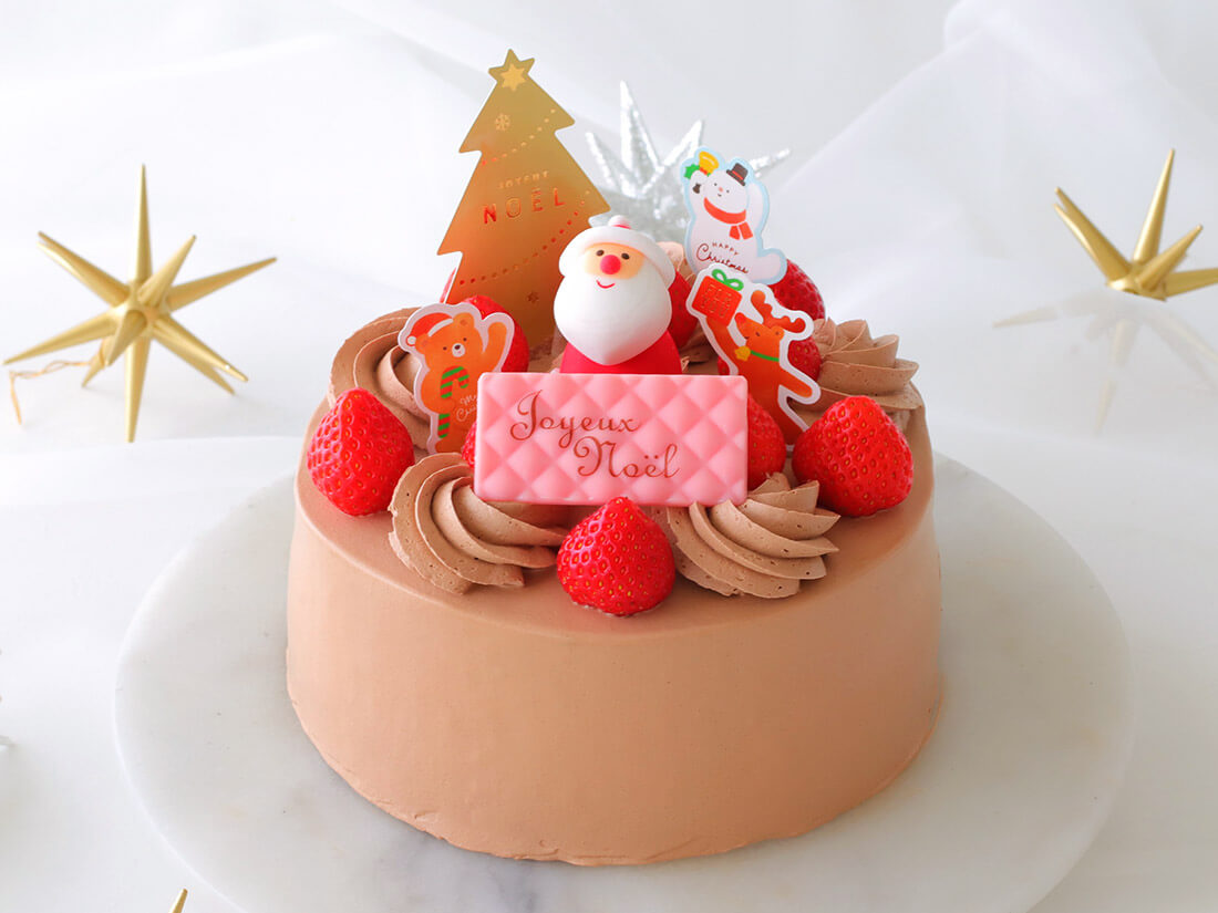 【cotta手作りキット】簡単!チョコクリスマスケーキ