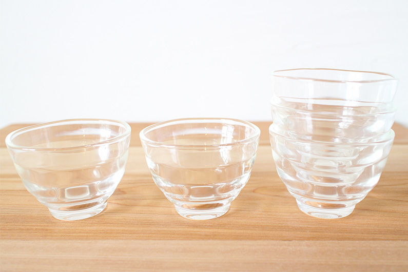 HARIO 耐熱ガラスカップ(5個セット) | ガラス食器 | お菓子・パン材料・ラッピングの通販【cotta＊コッタ】